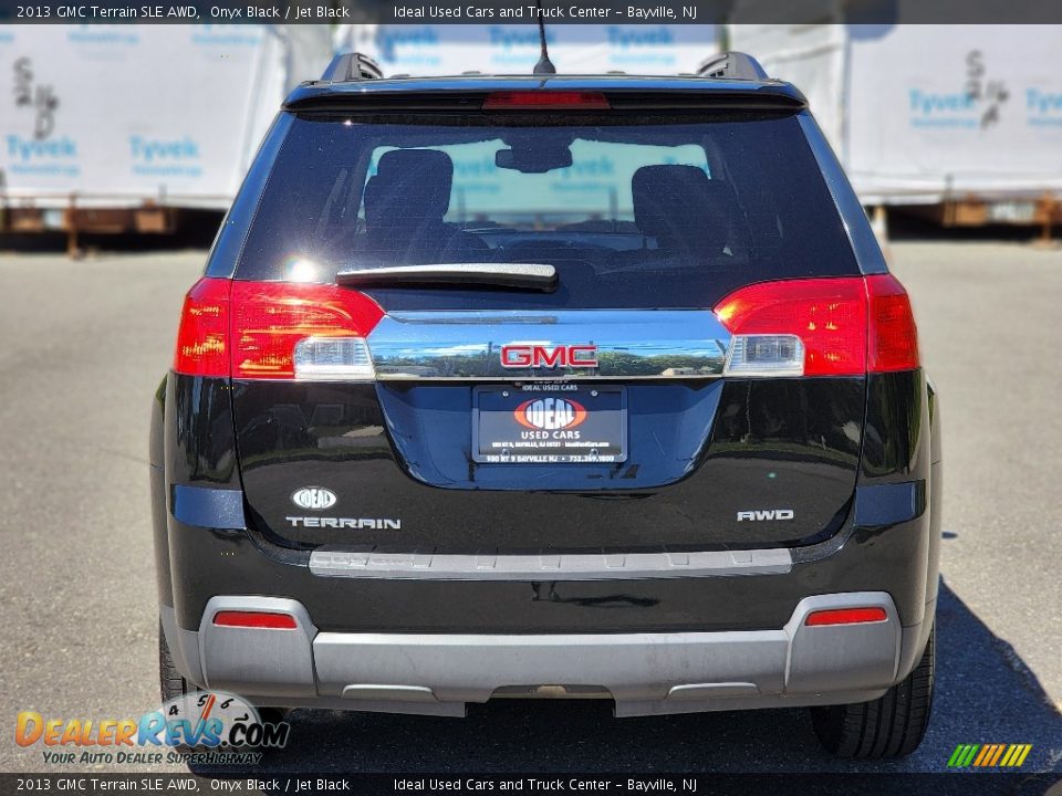 2013 GMC Terrain SLE AWD Onyx Black / Jet Black Photo #6