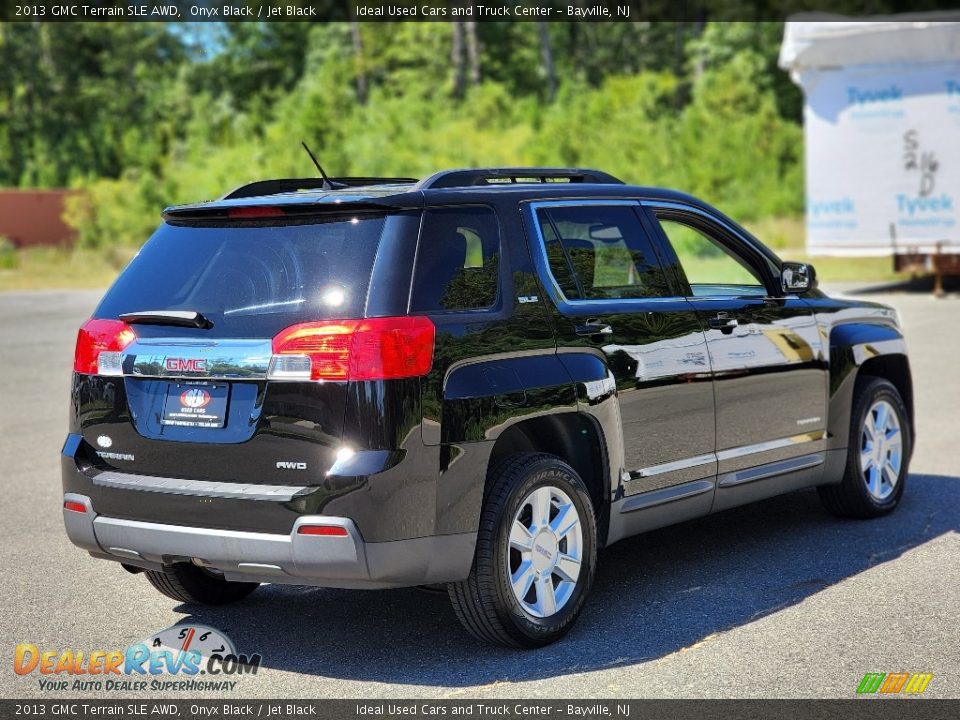 2013 GMC Terrain SLE AWD Onyx Black / Jet Black Photo #7