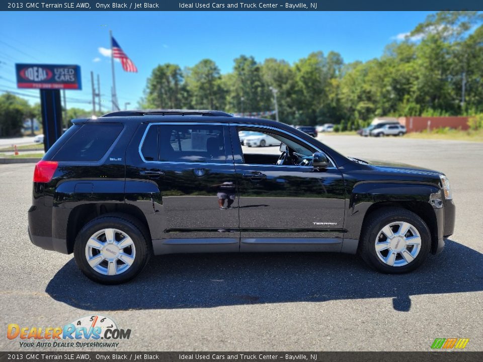 2013 GMC Terrain SLE AWD Onyx Black / Jet Black Photo #8