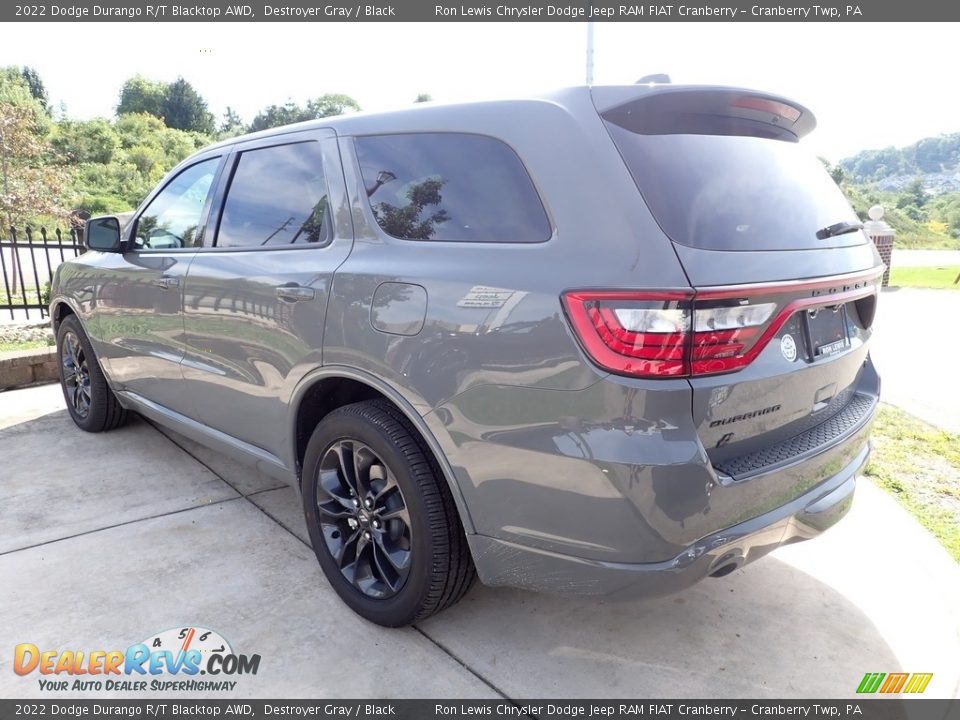 2022 Dodge Durango R/T Blacktop AWD Destroyer Gray / Black Photo #3