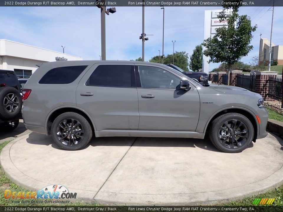 2022 Dodge Durango R/T Blacktop AWD Destroyer Gray / Black Photo #5