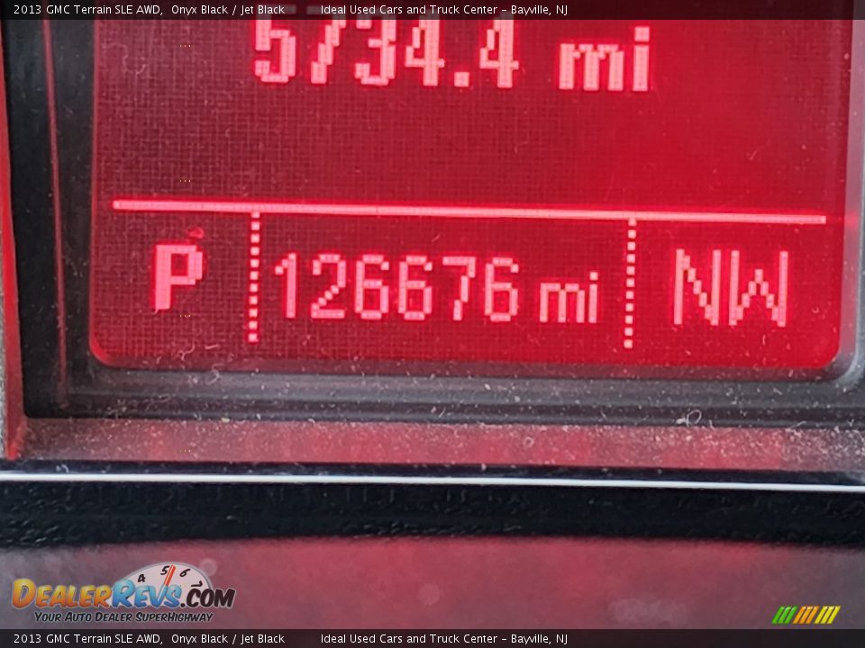 2013 GMC Terrain SLE AWD Onyx Black / Jet Black Photo #30