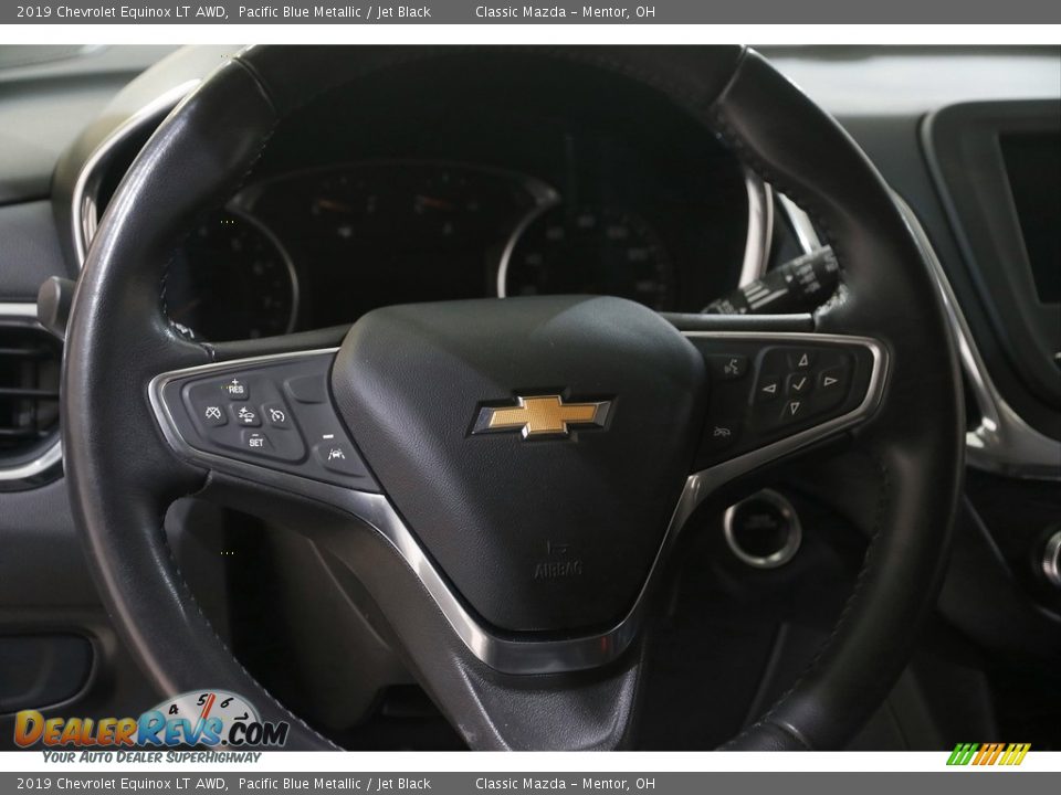 2019 Chevrolet Equinox LT AWD Pacific Blue Metallic / Jet Black Photo #7
