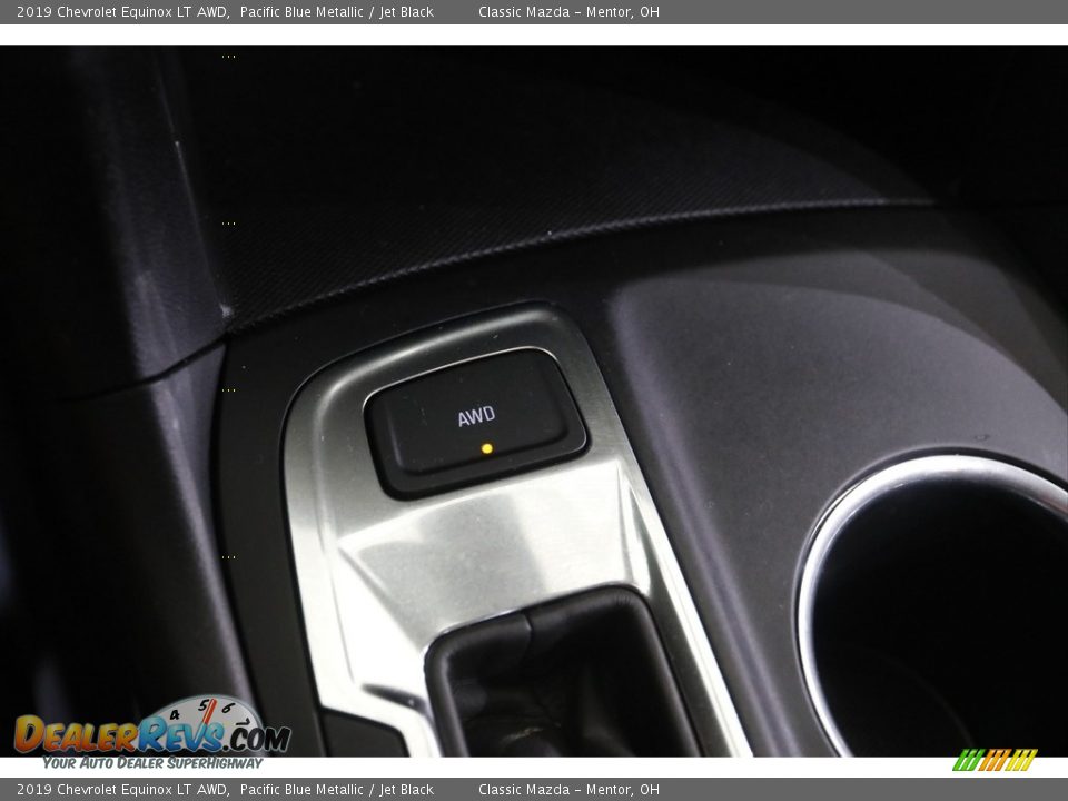 2019 Chevrolet Equinox LT AWD Pacific Blue Metallic / Jet Black Photo #15