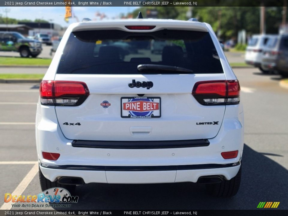 2021 Jeep Grand Cherokee Limited 4x4 Bright White / Black Photo #21