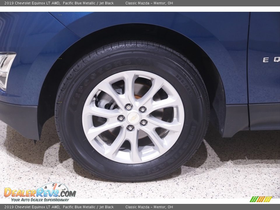 2019 Chevrolet Equinox LT AWD Pacific Blue Metallic / Jet Black Photo #21
