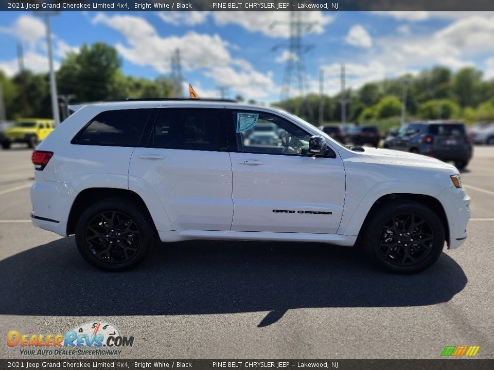 2021 Jeep Grand Cherokee Limited 4x4 Bright White / Black Photo #23