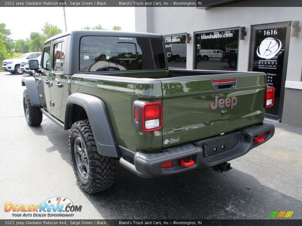 2022 Jeep Gladiator Rubicon 4x4 Sarge Green / Black Photo #3