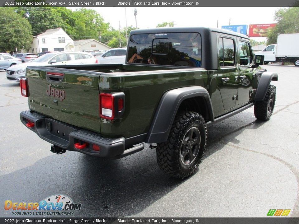 2022 Jeep Gladiator Rubicon 4x4 Sarge Green / Black Photo #4