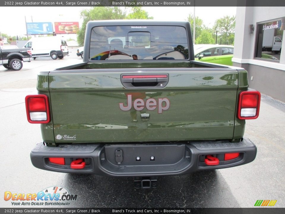 2022 Jeep Gladiator Rubicon 4x4 Sarge Green / Black Photo #29