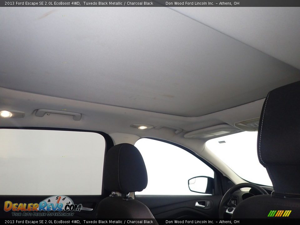 2013 Ford Escape SE 2.0L EcoBoost 4WD Tuxedo Black Metallic / Charcoal Black Photo #2