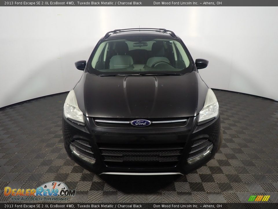 2013 Ford Escape SE 2.0L EcoBoost 4WD Tuxedo Black Metallic / Charcoal Black Photo #6