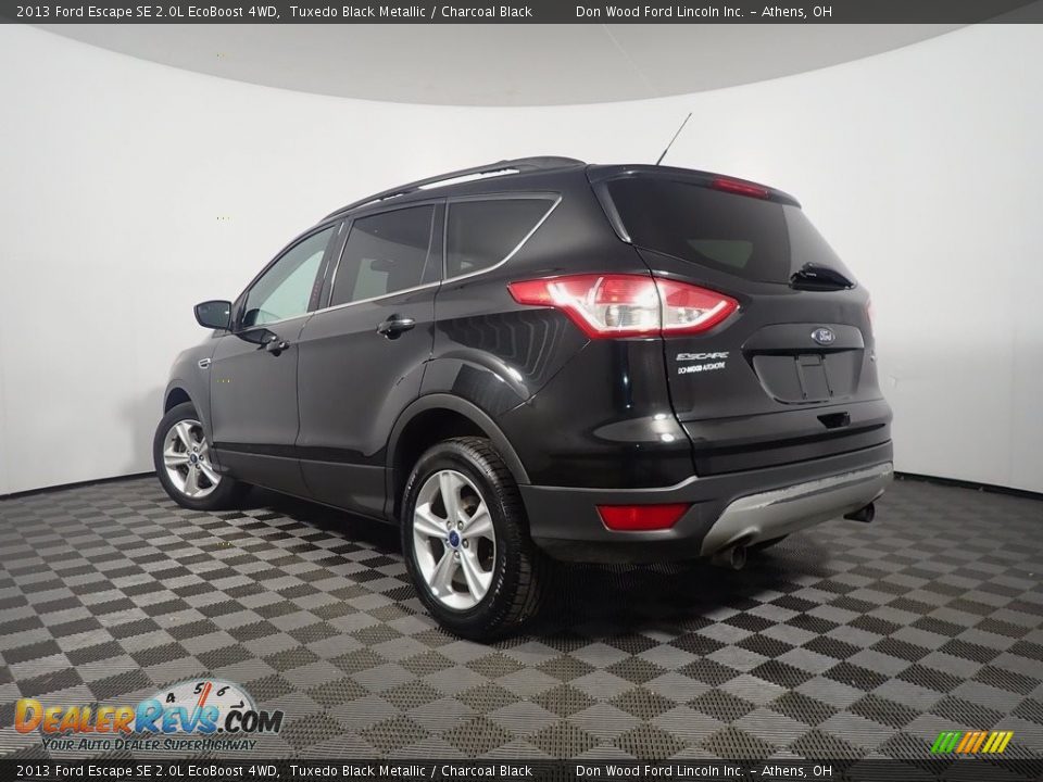 2013 Ford Escape SE 2.0L EcoBoost 4WD Tuxedo Black Metallic / Charcoal Black Photo #12