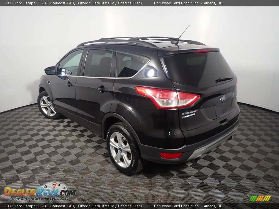 2013 Ford Escape SE 2.0L EcoBoost 4WD Tuxedo Black Metallic / Charcoal Black Photo #13