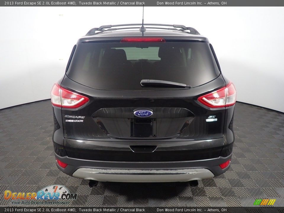 2013 Ford Escape SE 2.0L EcoBoost 4WD Tuxedo Black Metallic / Charcoal Black Photo #14