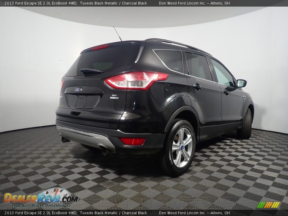 2013 Ford Escape SE 2.0L EcoBoost 4WD Tuxedo Black Metallic / Charcoal Black Photo #18