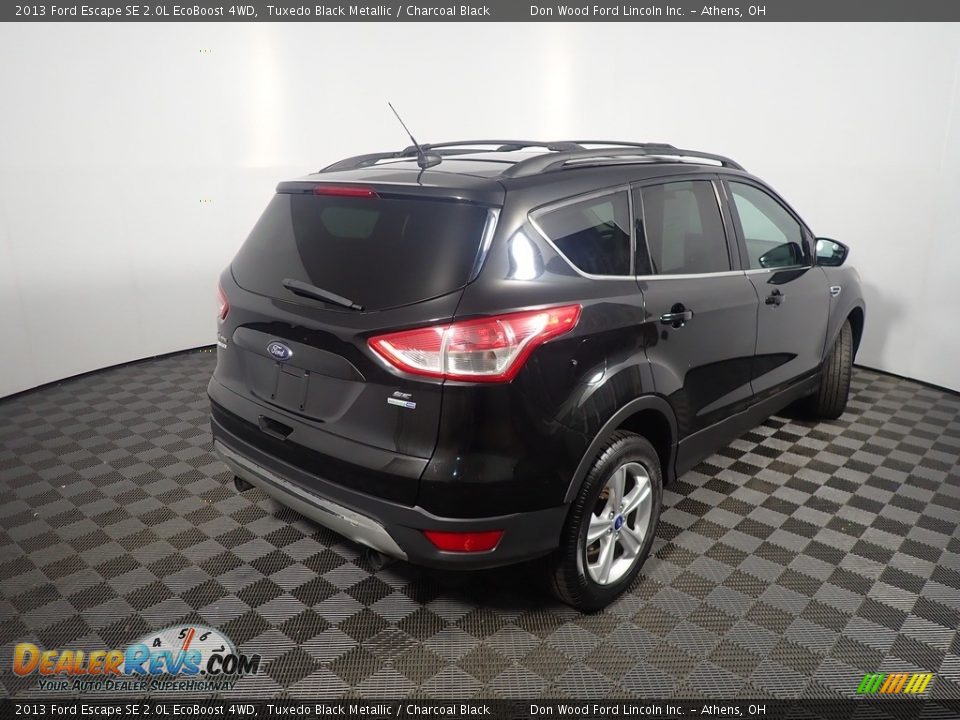 2013 Ford Escape SE 2.0L EcoBoost 4WD Tuxedo Black Metallic / Charcoal Black Photo #19