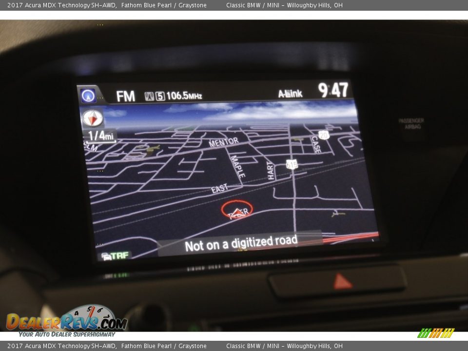 Navigation of 2017 Acura MDX Technology SH-AWD Photo #10