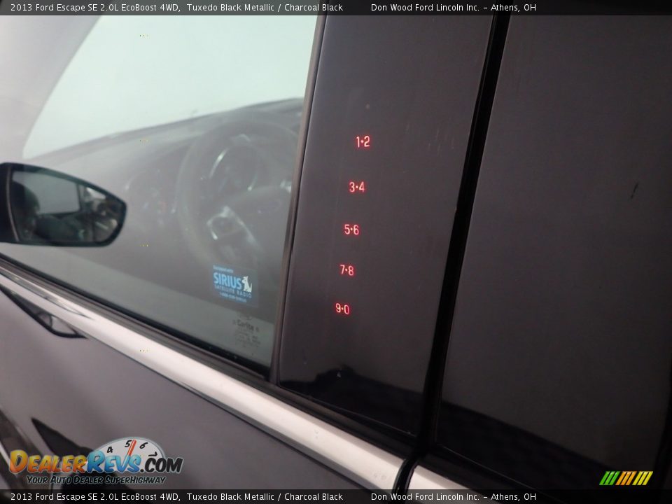 2013 Ford Escape SE 2.0L EcoBoost 4WD Tuxedo Black Metallic / Charcoal Black Photo #22