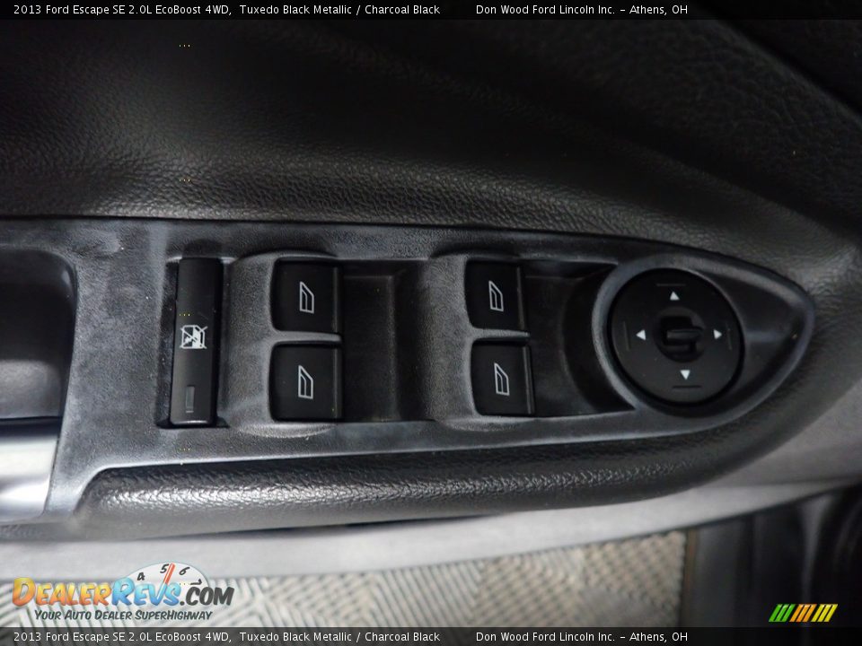 2013 Ford Escape SE 2.0L EcoBoost 4WD Tuxedo Black Metallic / Charcoal Black Photo #24