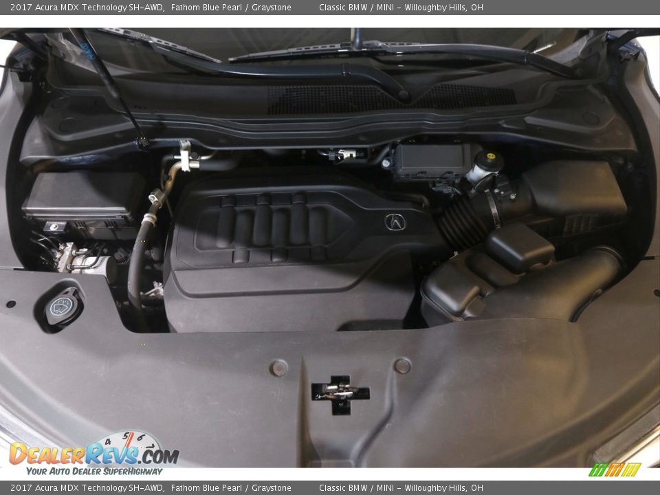 2017 Acura MDX Technology SH-AWD 3.5 Liter DI SOHC 24-Valve i-VTEC V6 Engine Photo #22