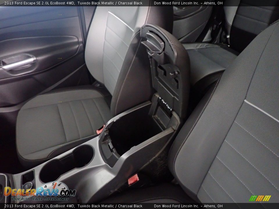2013 Ford Escape SE 2.0L EcoBoost 4WD Tuxedo Black Metallic / Charcoal Black Photo #36