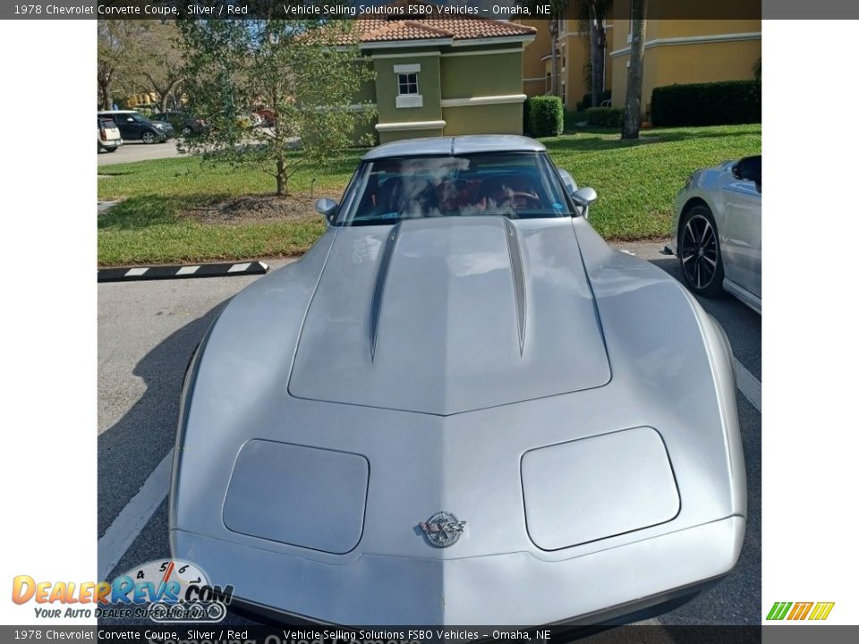 1978 Chevrolet Corvette Coupe Silver / Red Photo #4