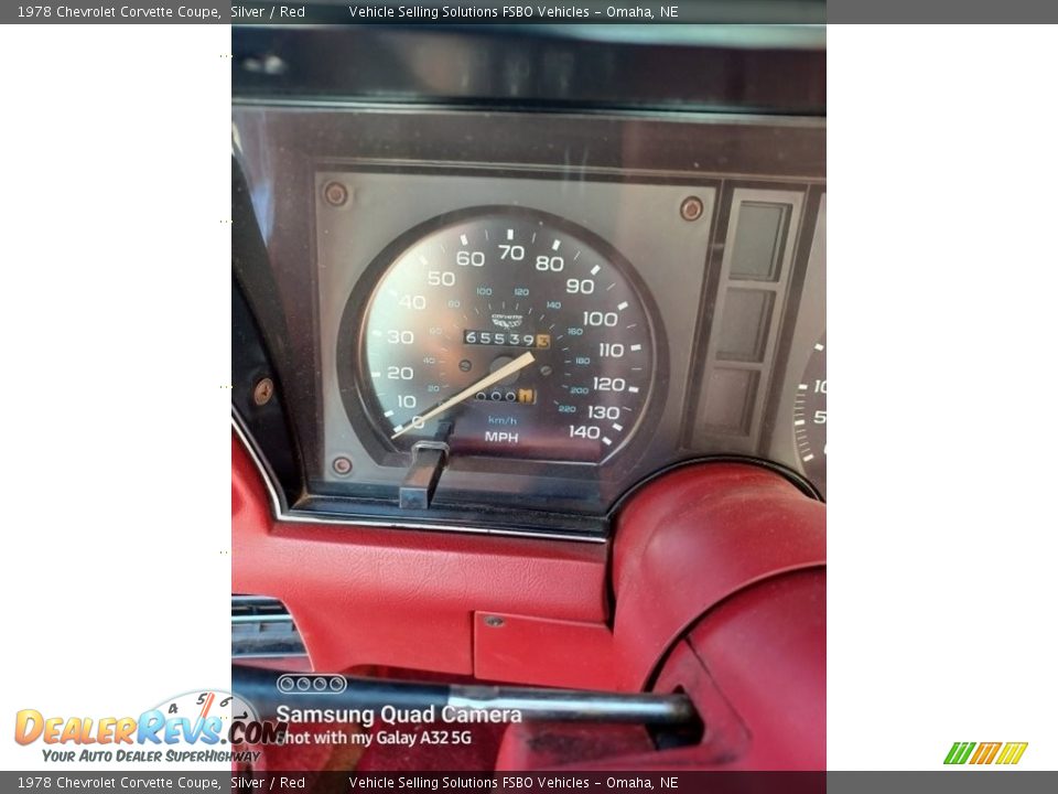 1978 Chevrolet Corvette Coupe Silver / Red Photo #10