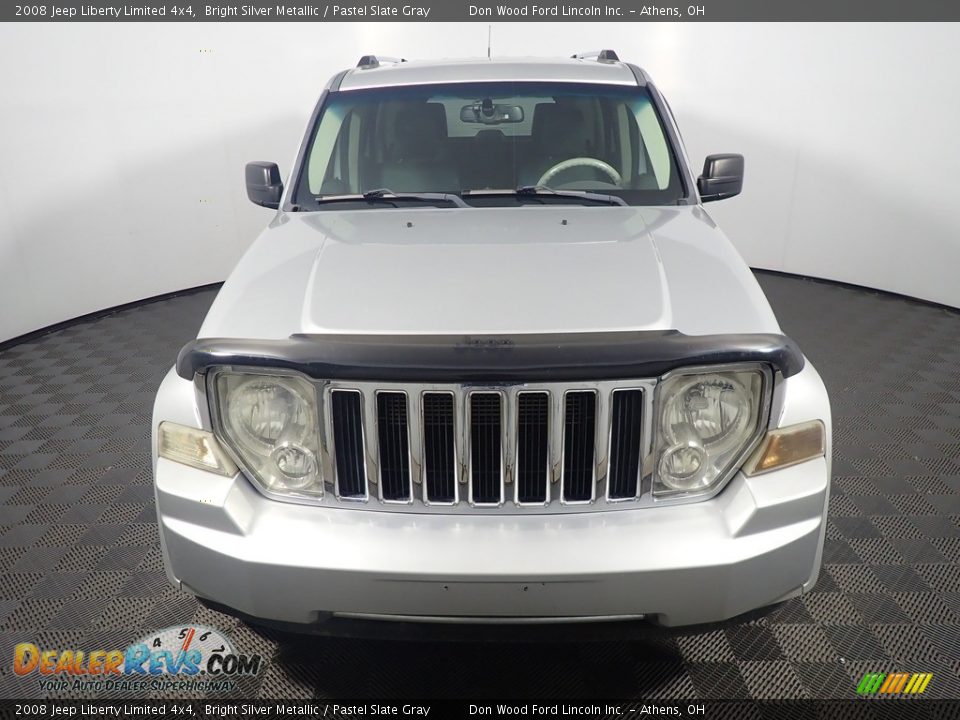 2008 Jeep Liberty Limited 4x4 Bright Silver Metallic / Pastel Slate Gray Photo #5