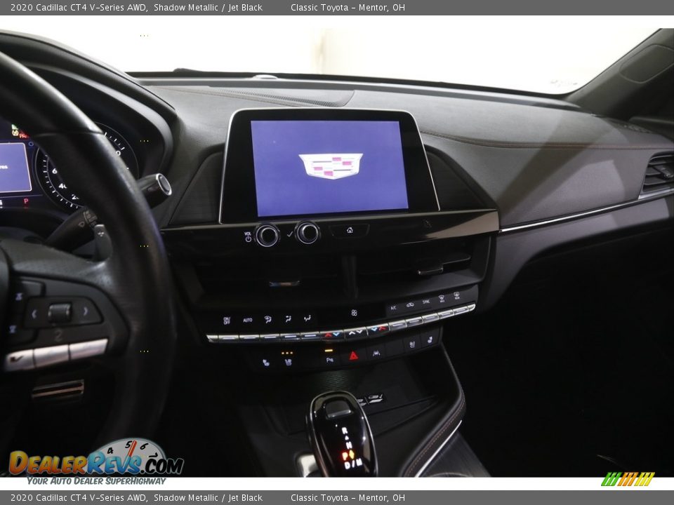 2020 Cadillac CT4 V-Series AWD Shadow Metallic / Jet Black Photo #9