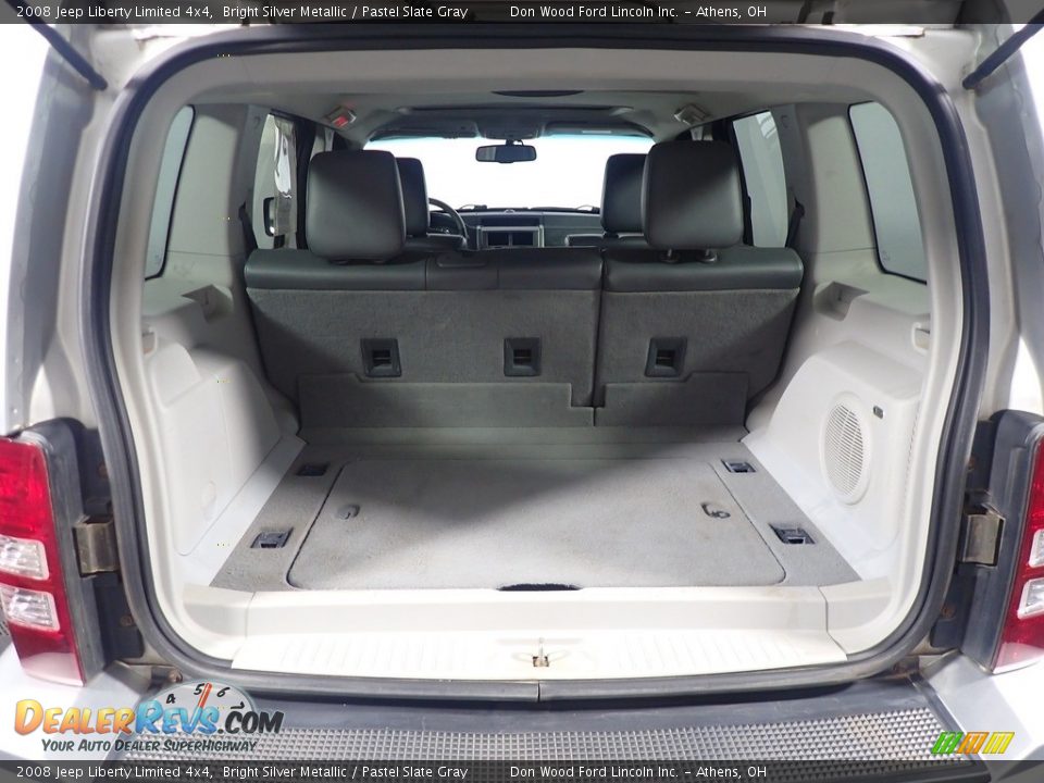 2008 Jeep Liberty Limited 4x4 Bright Silver Metallic / Pastel Slate Gray Photo #15
