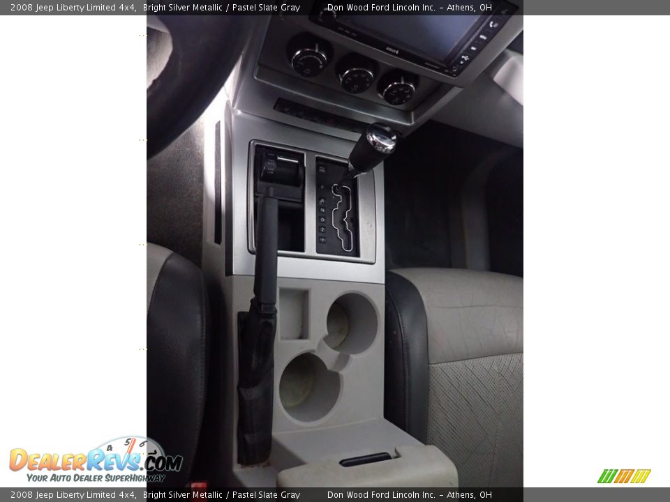 2008 Jeep Liberty Limited 4x4 Bright Silver Metallic / Pastel Slate Gray Photo #30