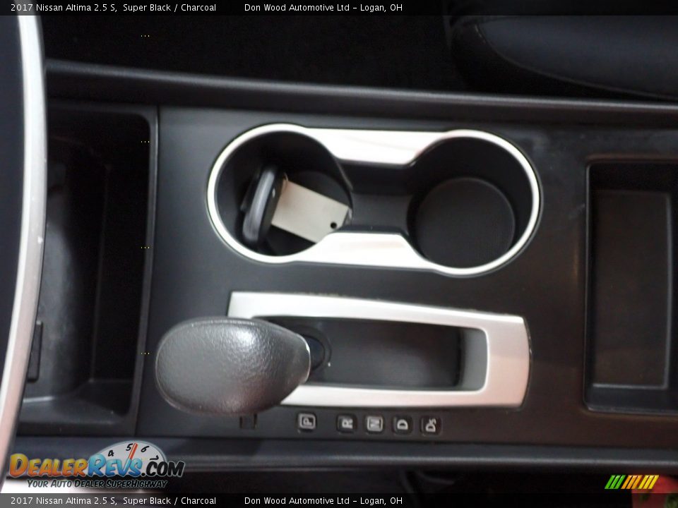 2017 Nissan Altima 2.5 S Super Black / Charcoal Photo #20