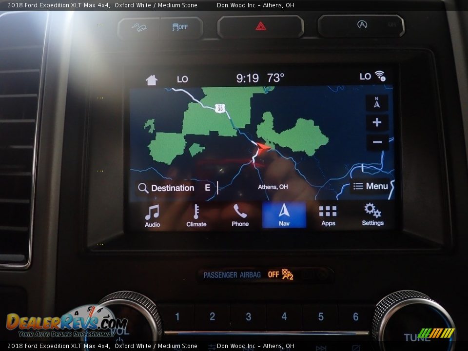 2018 Ford Expedition XLT Max 4x4 Oxford White / Medium Stone Photo #3