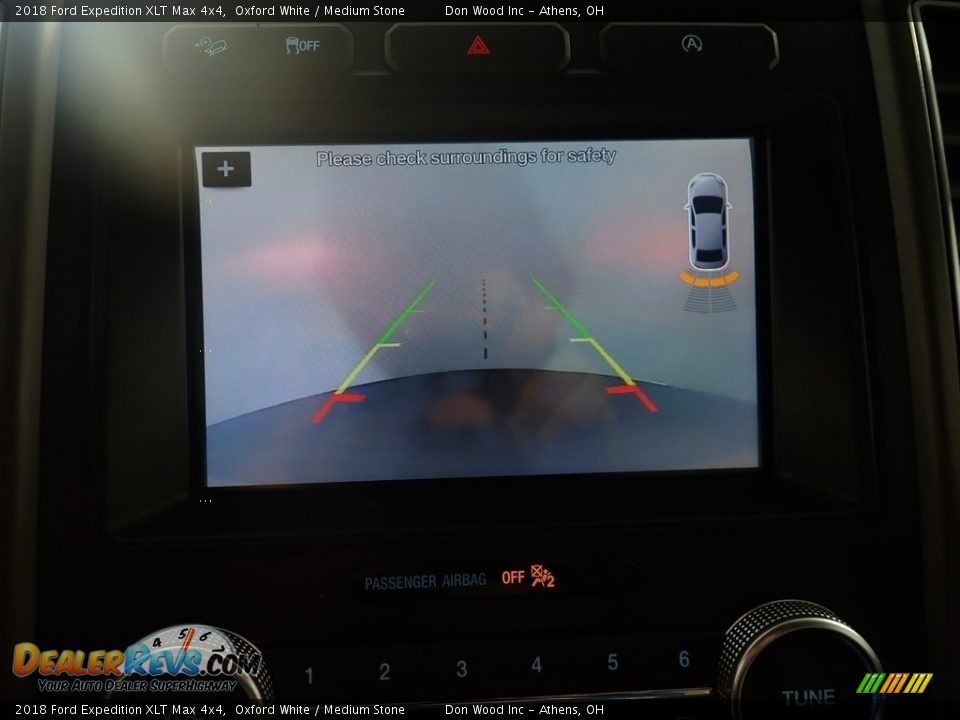 2018 Ford Expedition XLT Max 4x4 Oxford White / Medium Stone Photo #4