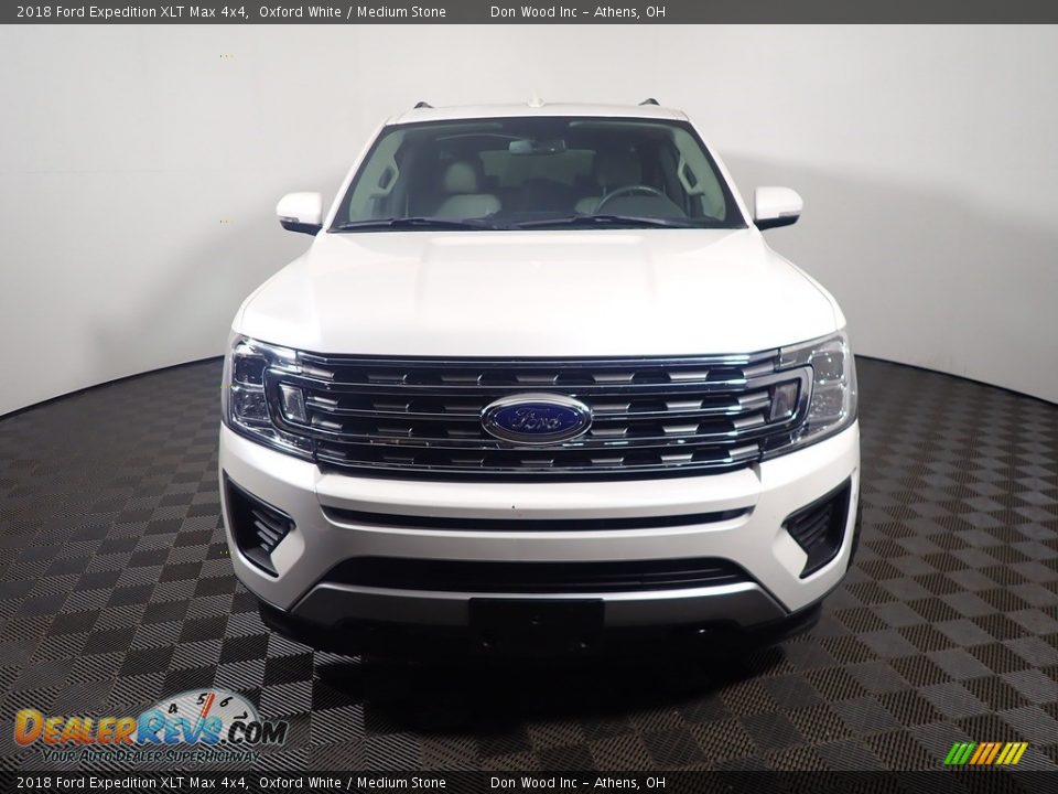2018 Ford Expedition XLT Max 4x4 Oxford White / Medium Stone Photo #6