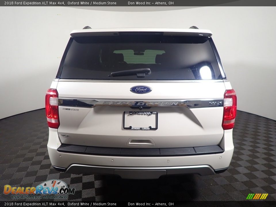 2018 Ford Expedition XLT Max 4x4 Oxford White / Medium Stone Photo #13