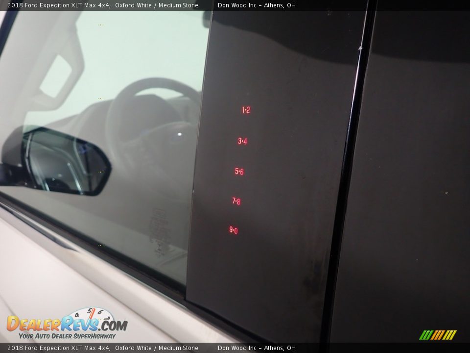 2018 Ford Expedition XLT Max 4x4 Oxford White / Medium Stone Photo #19