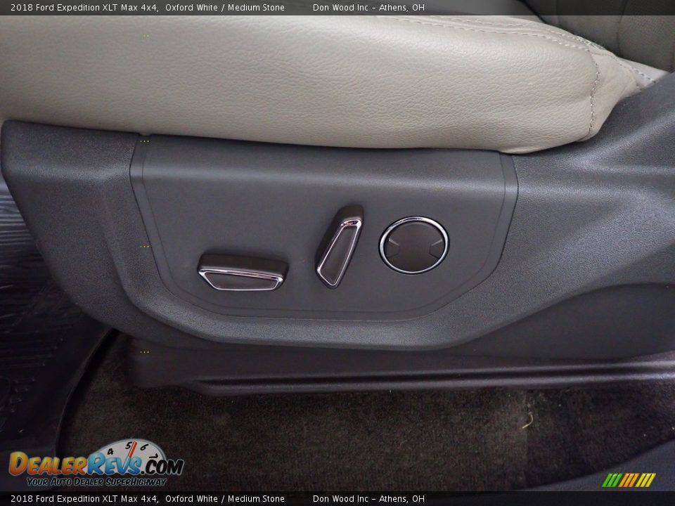 2018 Ford Expedition XLT Max 4x4 Oxford White / Medium Stone Photo #23