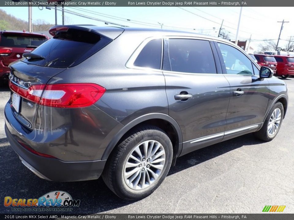 2018 Lincoln MKX Select AWD Magnetic Gray Metallic / Ebony Photo #6