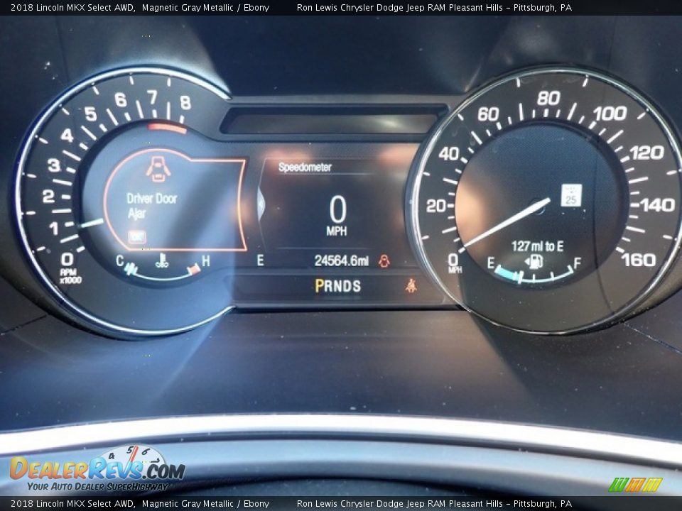 2018 Lincoln MKX Select AWD Gauges Photo #20