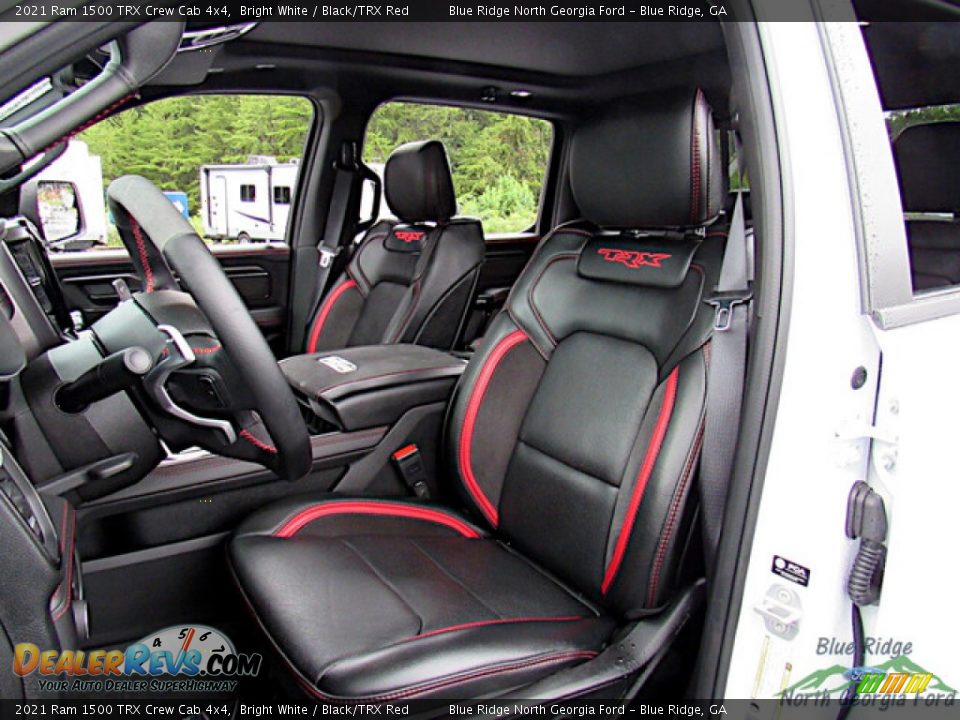 Black/TRX Red Interior - 2021 Ram 1500 TRX Crew Cab 4x4 Photo #10