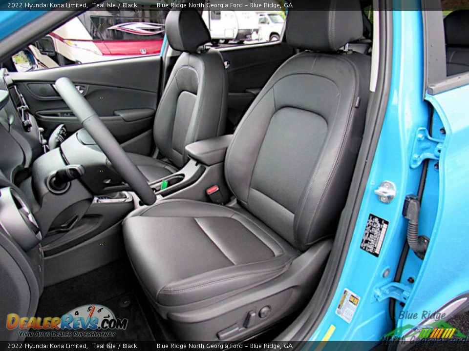 2022 Hyundai Kona Limited Teal Isle / Black Photo #11