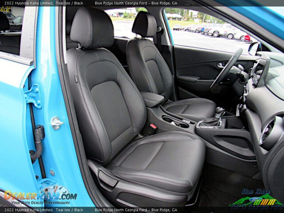 2022 Hyundai Kona Limited Teal Isle / Black Photo #12