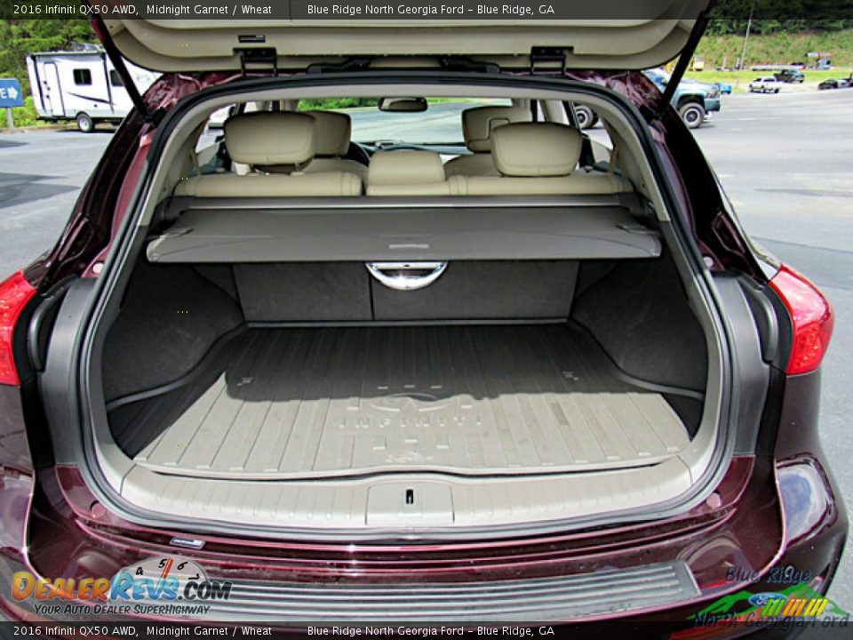 2016 Infiniti QX50 AWD Trunk Photo #14