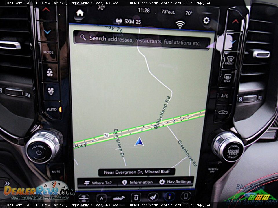 Navigation of 2021 Ram 1500 TRX Crew Cab 4x4 Photo #17