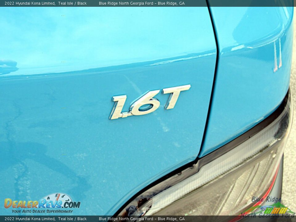 2022 Hyundai Kona Limited Teal Isle / Black Photo #29