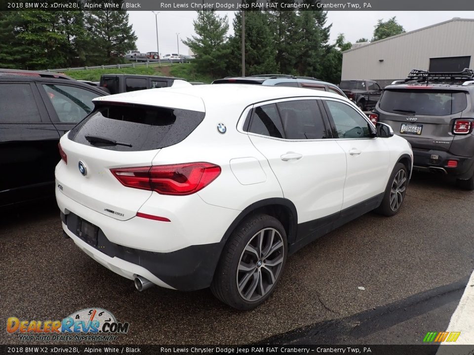 2018 BMW X2 xDrive28i Alpine White / Black Photo #3