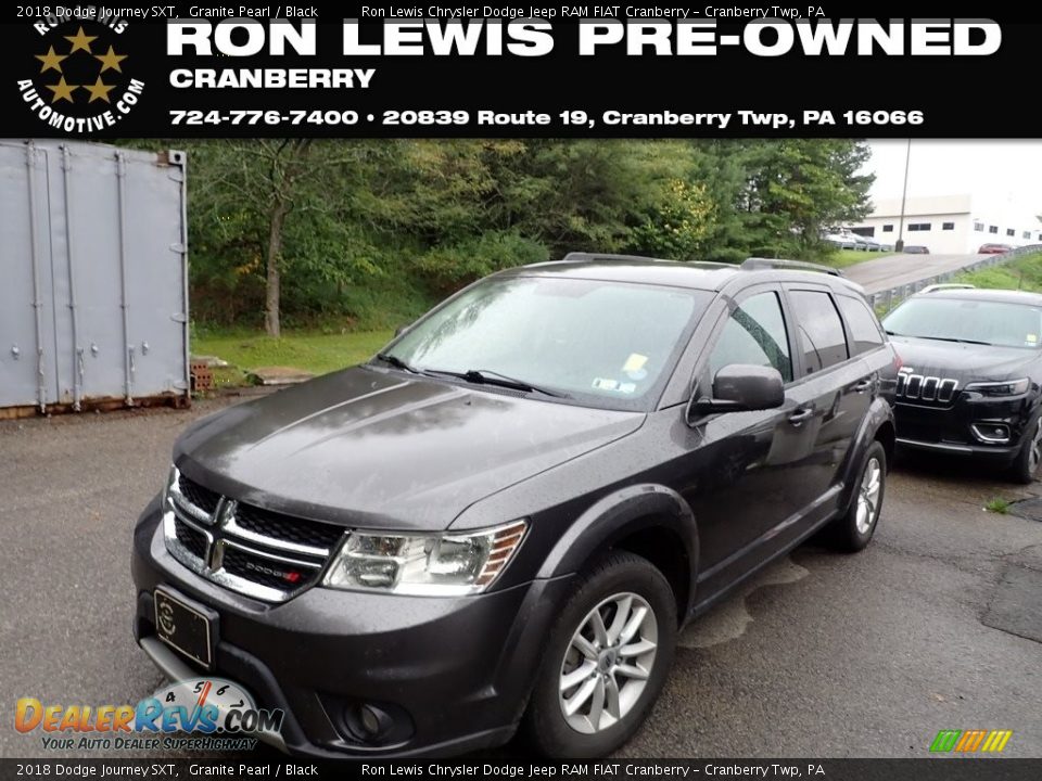 2018 Dodge Journey SXT Granite Pearl / Black Photo #1