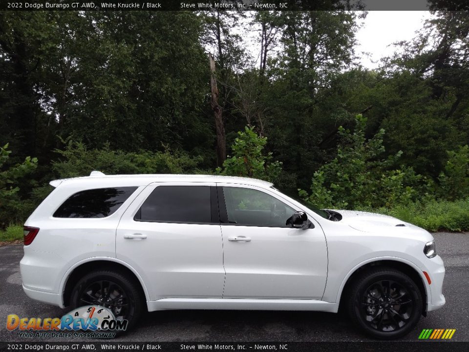 2022 Dodge Durango GT AWD White Knuckle / Black Photo #5